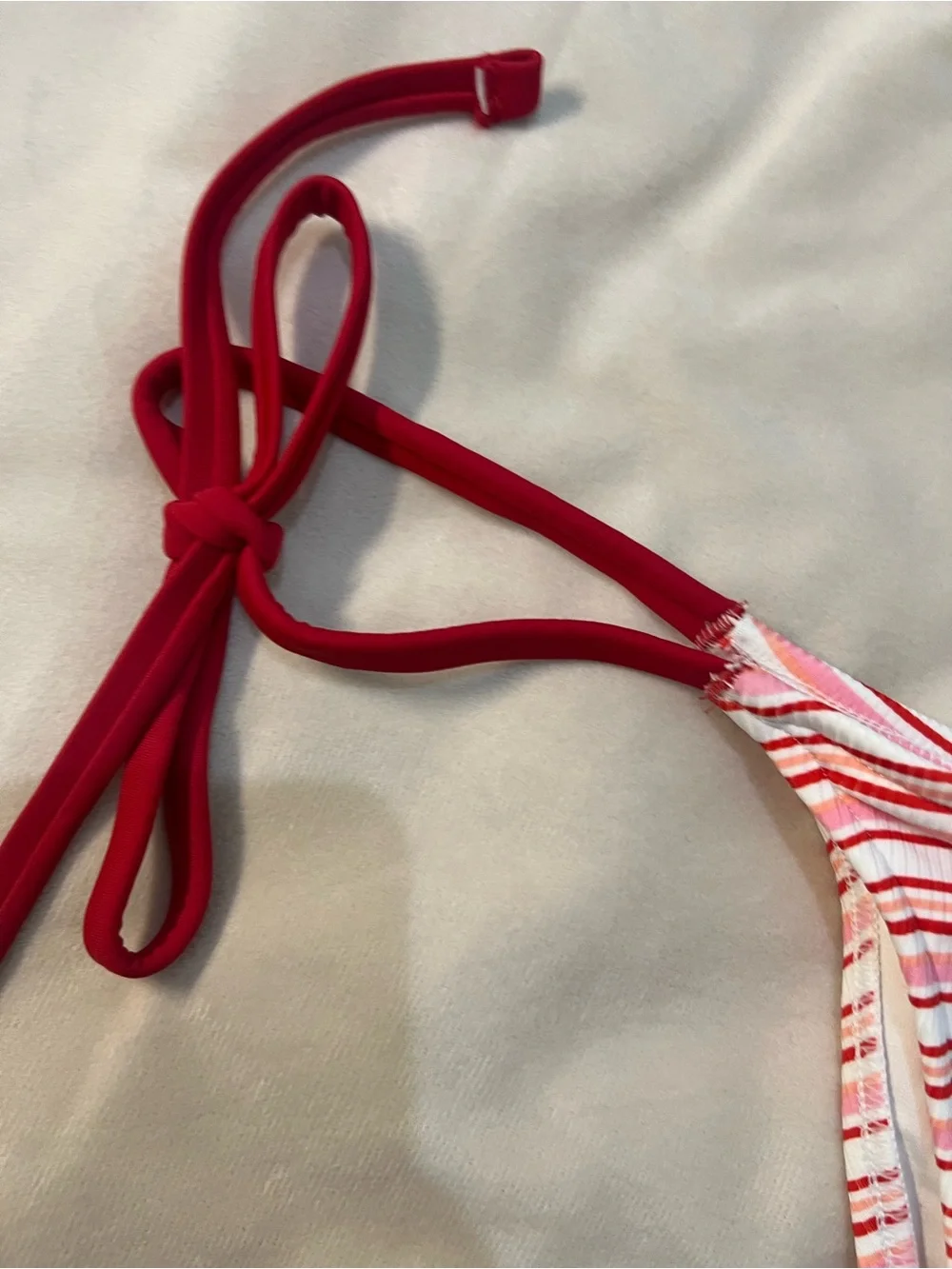 Frankies Bikinis striped white